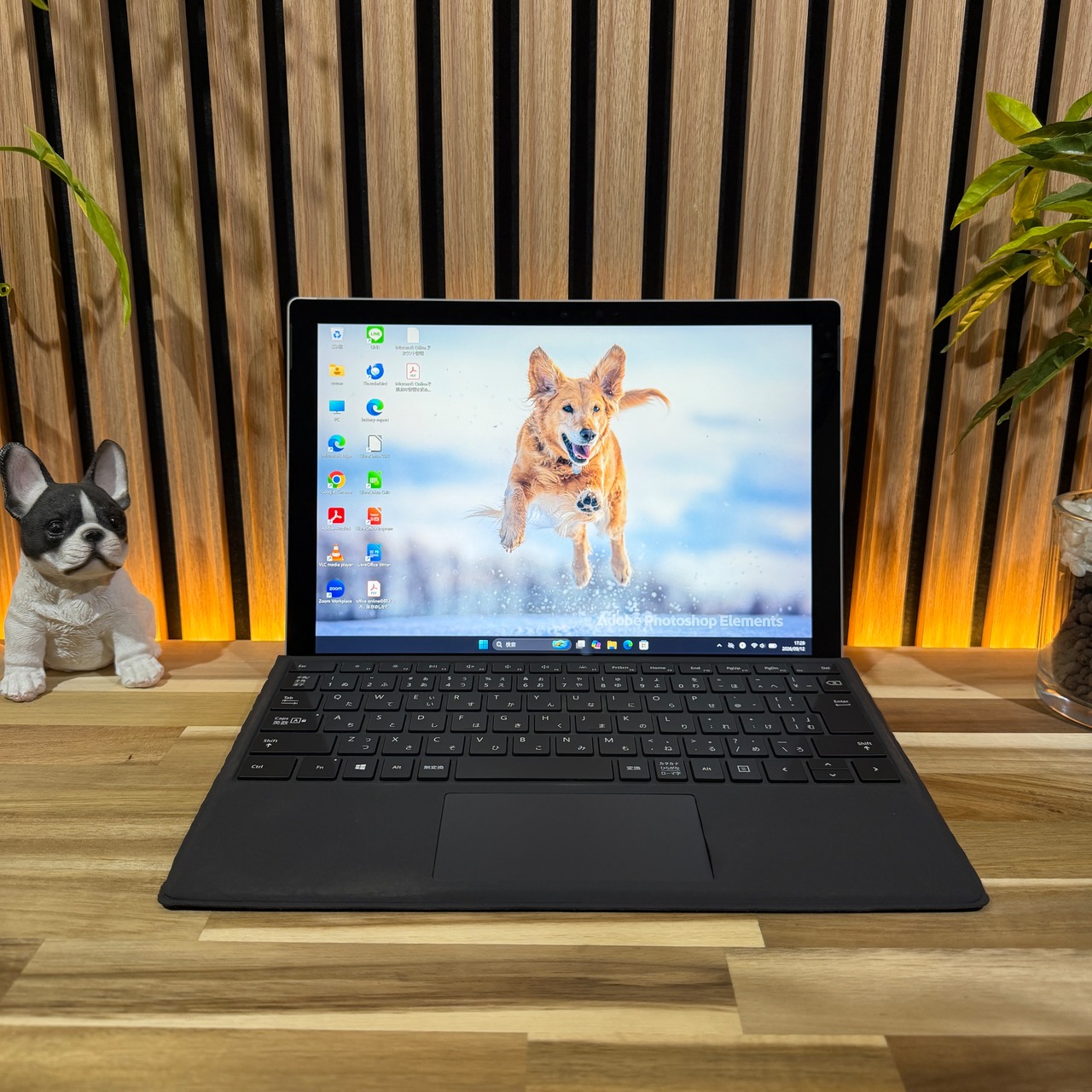 ☘️美品☘️Surface Pro7+‼️タッチパネル搭載☘️SSD128GB☘️メモリ8GB☘️第11世代 Core i5☘️ノートパソコン