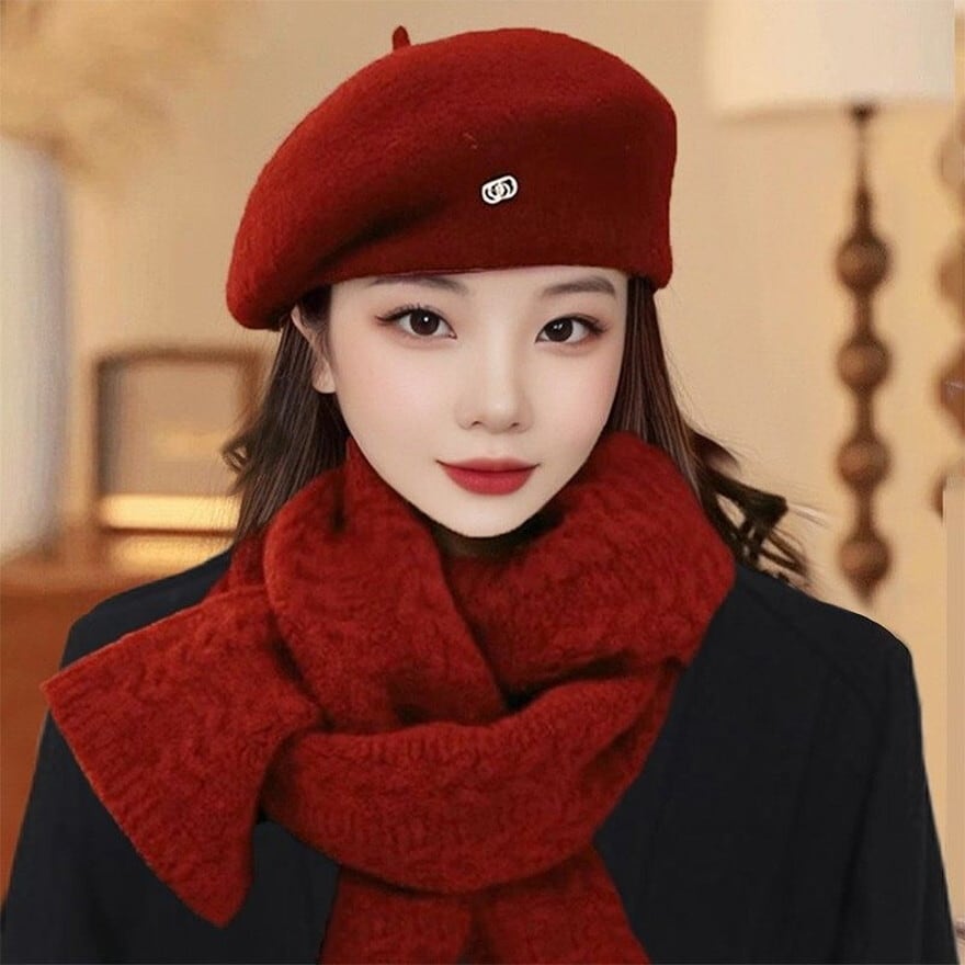 ロリィタ ベレー帽 クラシカル ガーリー・大人可愛い対応 5色展開 帽子