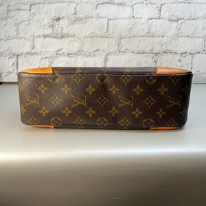 LOUIS VUITTON ルイヴィトン ブローニュ モノグラム M51265  レザー ショルダーバッグ ブラウン A-9811