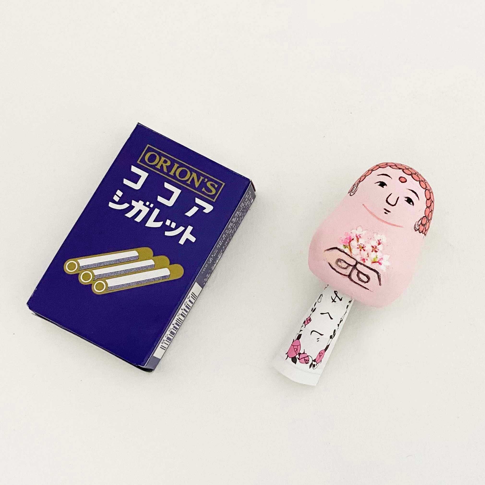 ディムコヴォ土人形 / 緑の帽子の婦人 | kokeshka