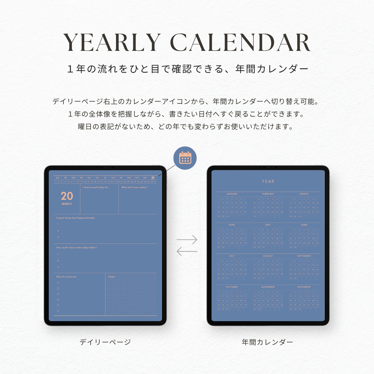 ナイトジャーナル┊︎6色セット┊︎感謝日記┊︎セルフケア┊︎リンク付き