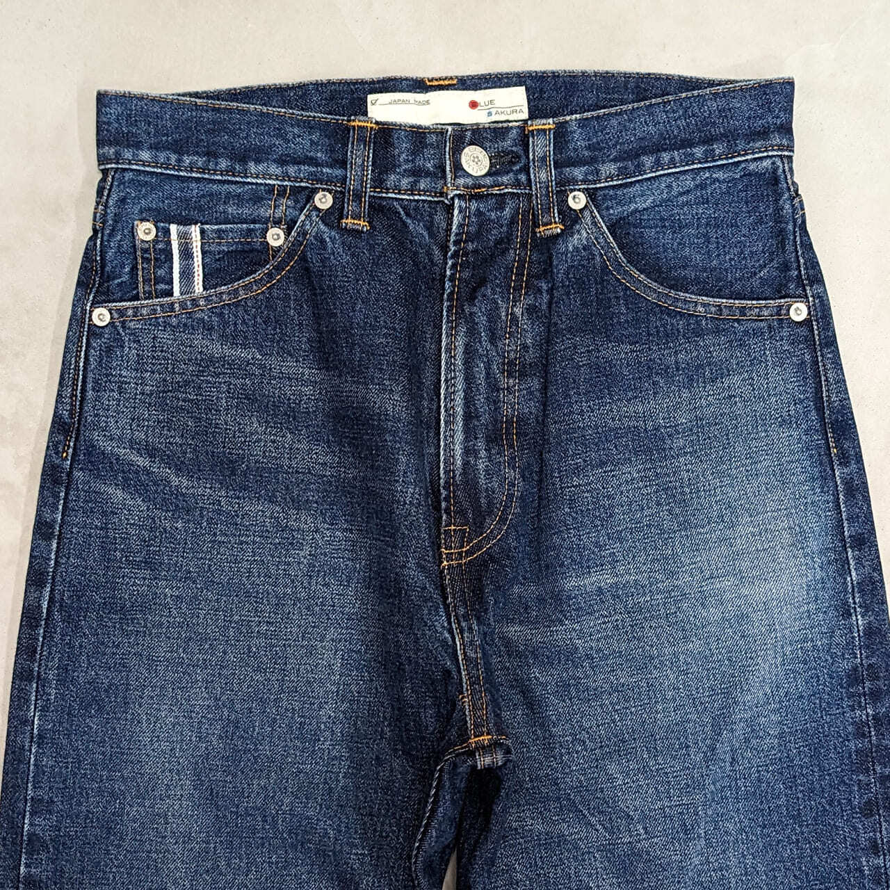 女のブルース 105XXA WIDE PANTS USED / INDIGO | BLUE SAKURA JEANS 公式サイト