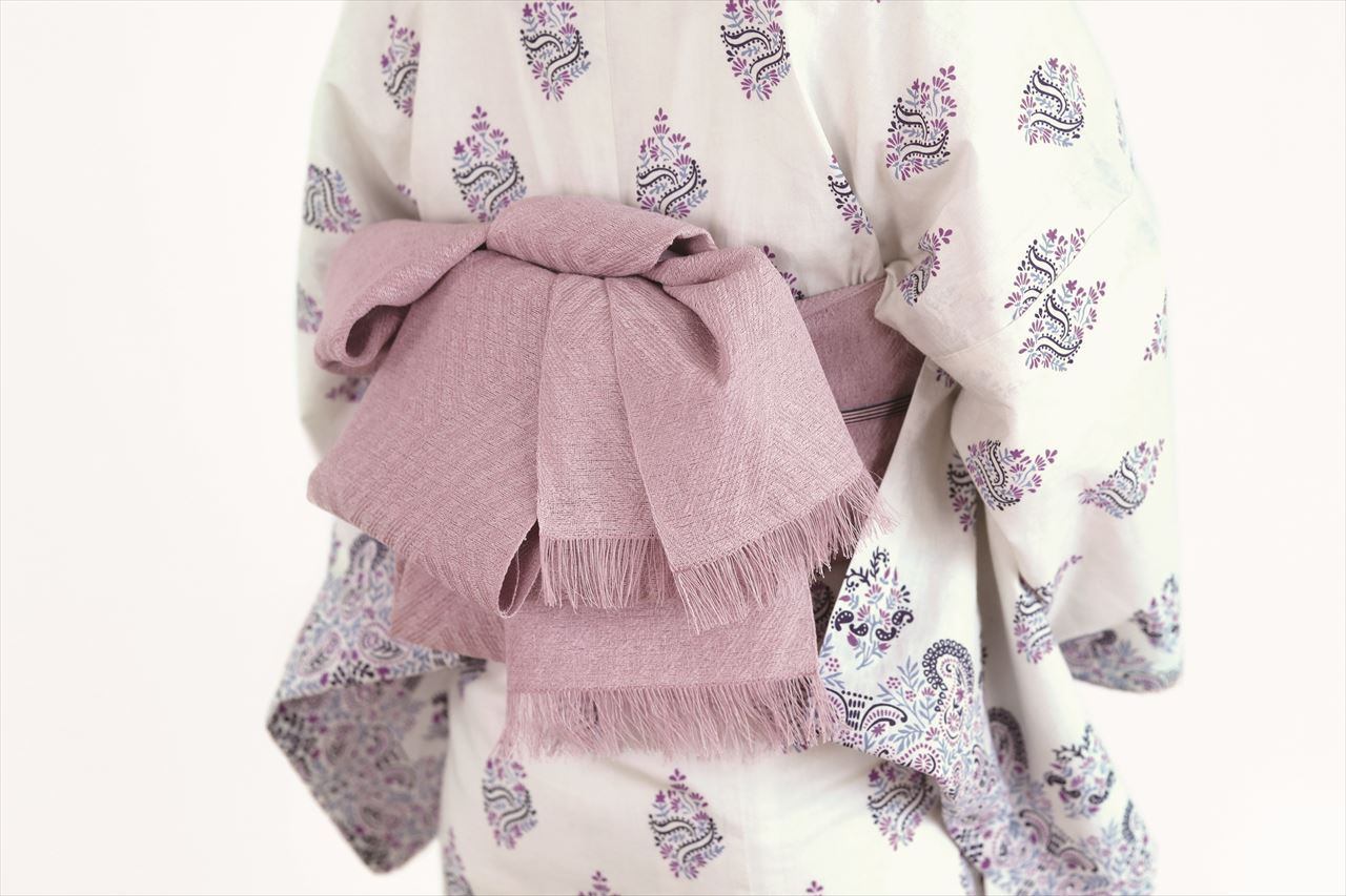 【59kimono】2023　兵児帯サンドアート（サクラ） 兵児帯 「サンドアート」 サクラ 59kimono 2023 | きもの葛西屋