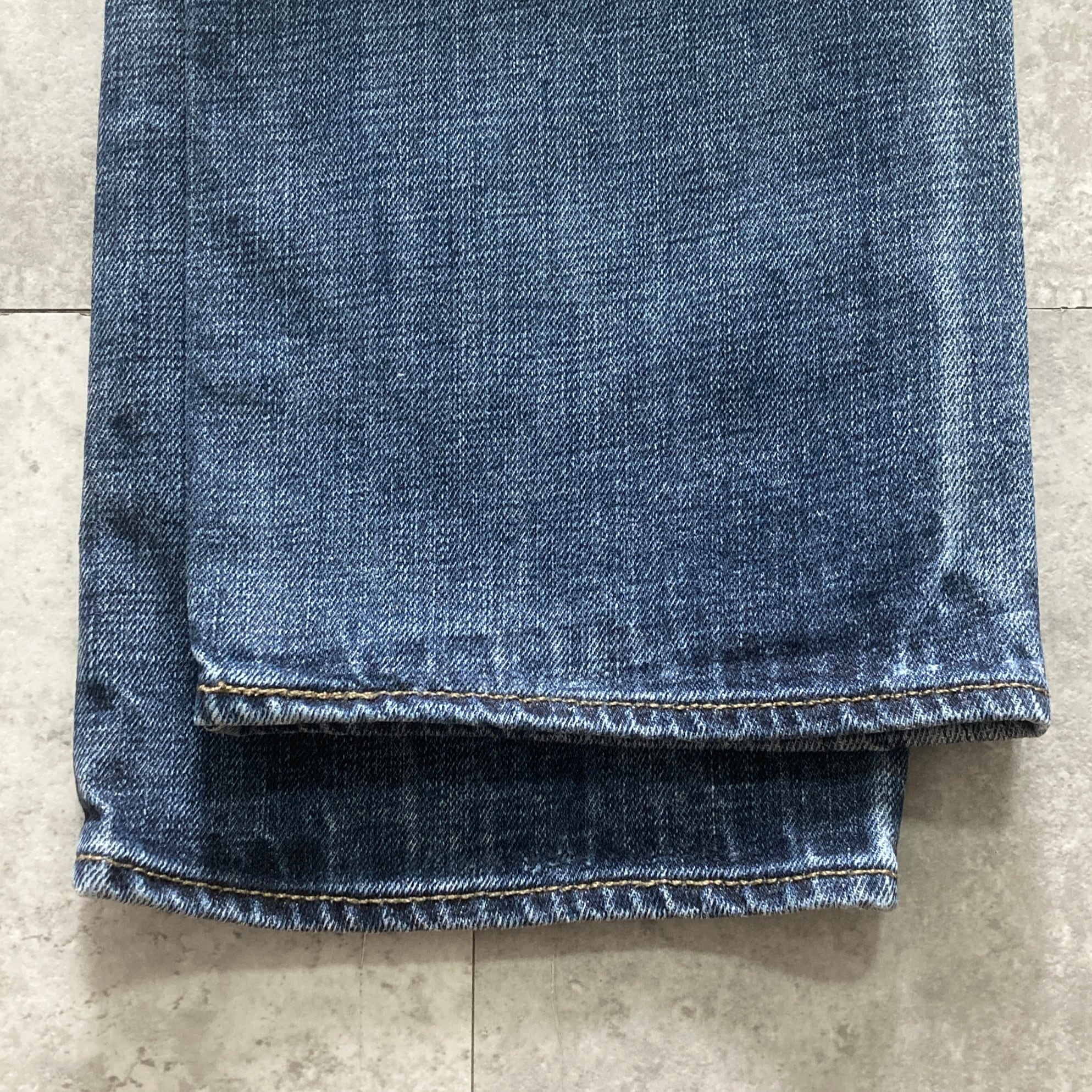 W34 L32】Levis 501 リーバイス ボタンフライ 縦落ち ヒゲ デニム
