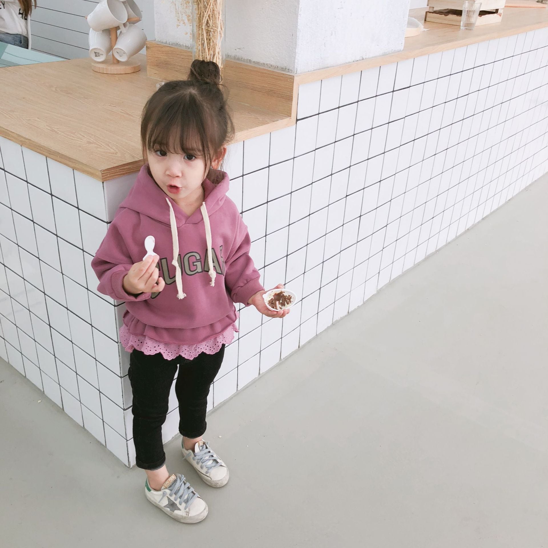 新品タグ付き✨フェンディ 子供服 パーカー 100〜110cm ショップ