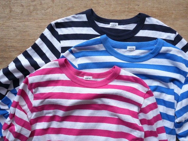 eleven 2nd Cotton Border Jersey L/S T