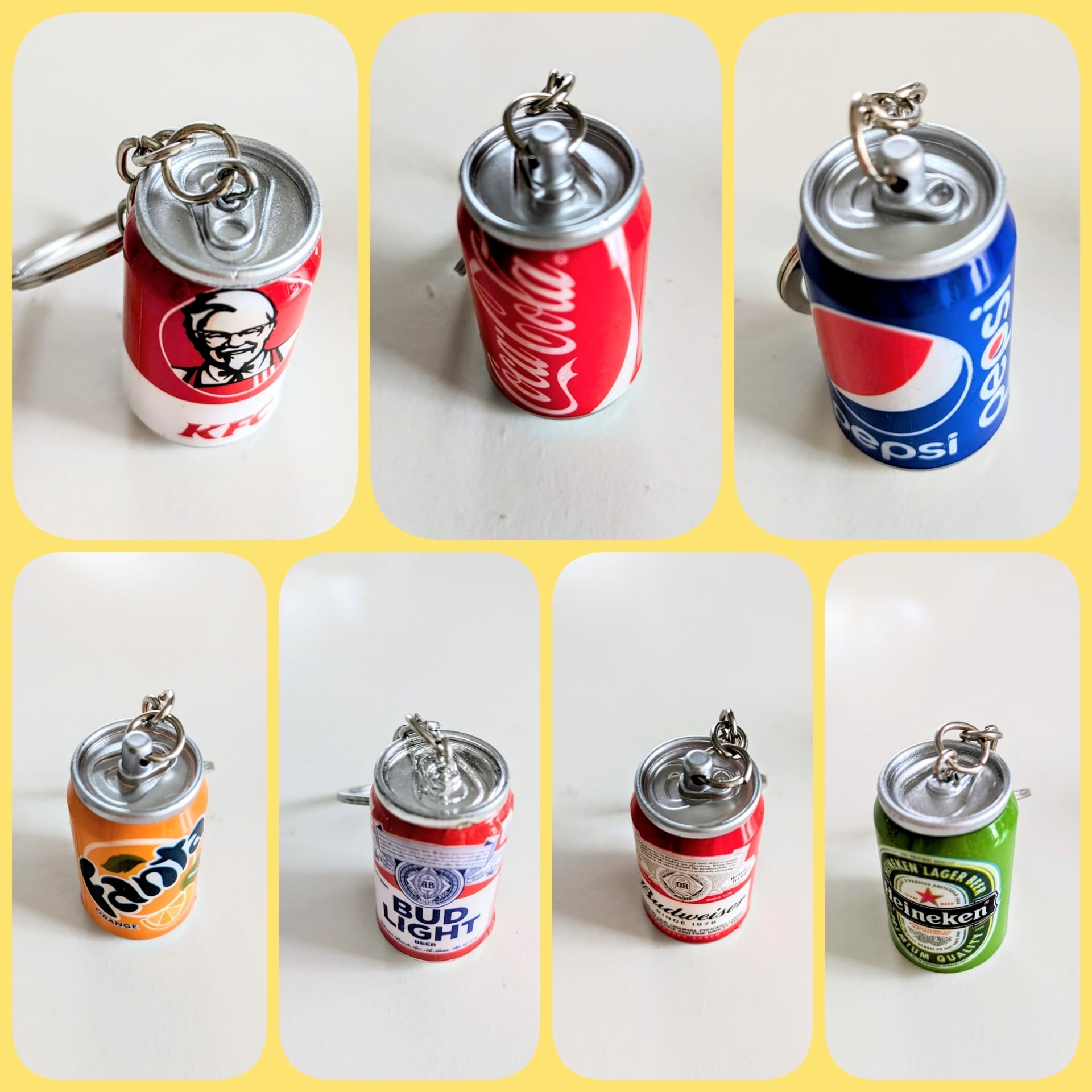 【ドリンクキーホルダー★ 各種★】 〚アメリカン雑貨 アメトイ〛