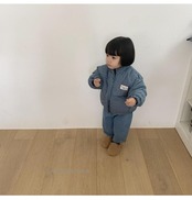 ザゴグマ / THE GOGUMA / チェックパディングジャンパー / 韓国子供服 / キッズ / 26winter〖取寄〗*XS~XL*