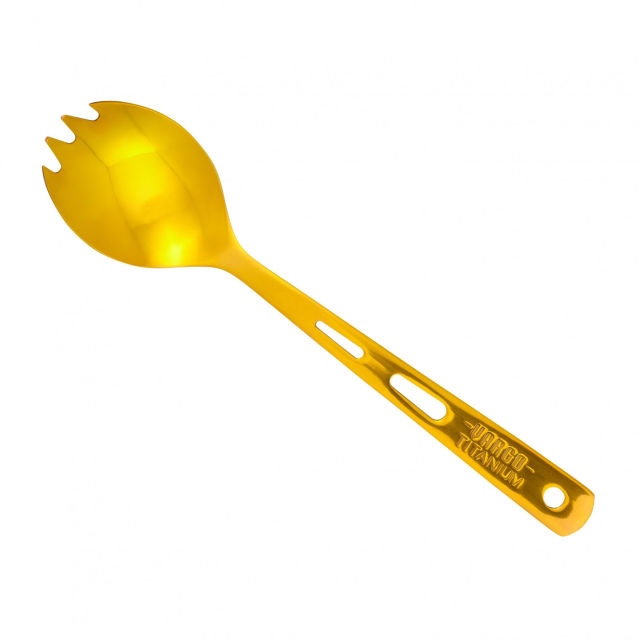 【VARGO】 TITANIUM Spork (Yellow)(Yellow)