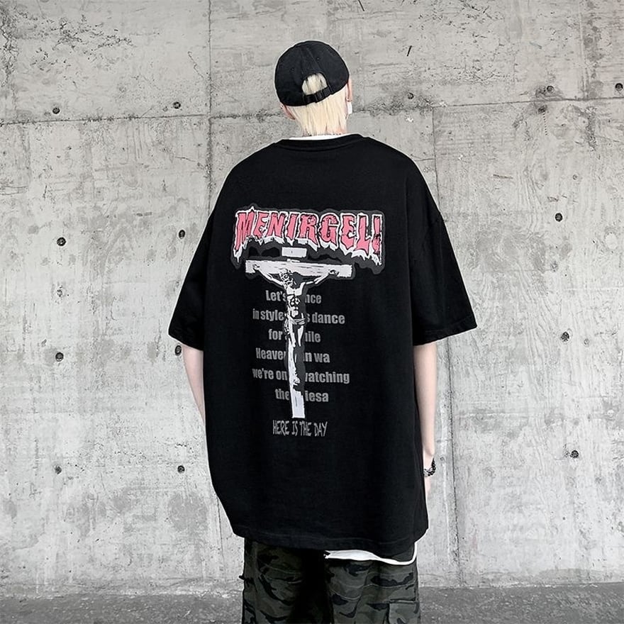 REVENGE BLACK HEAVENS TEE Lサイズ