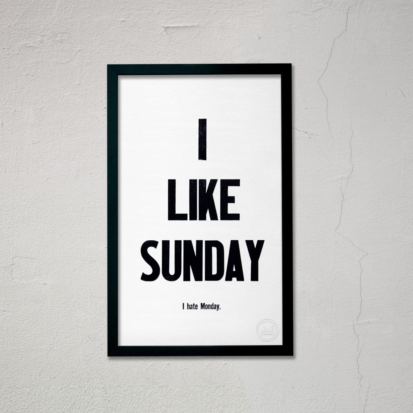 NINE LETTERPRESS