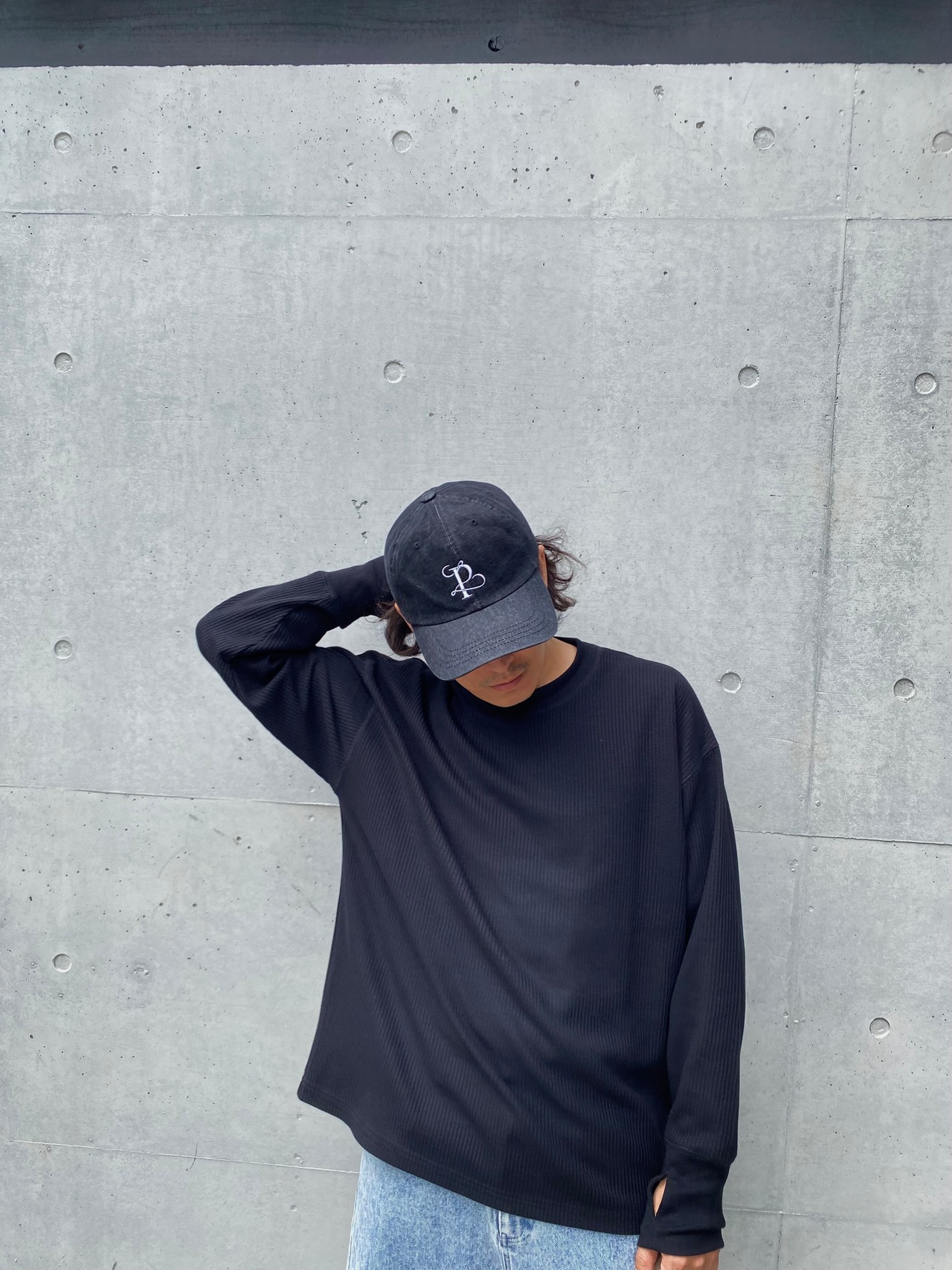 thermal waffle PO／Black