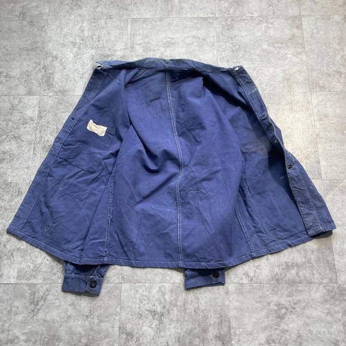 50-60s La CHOUETTE 刺繍タグ フレンチワークジャケット 詳細写真3