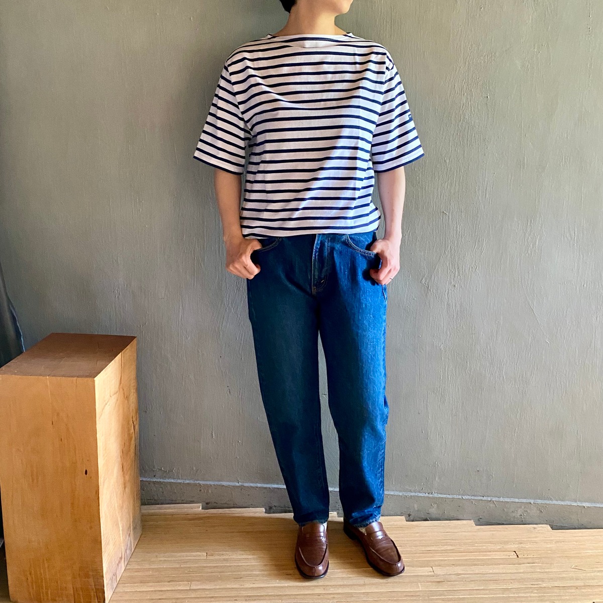 CIOTA｜Tapered 5 Pocket Pants 13.5oz women | CORNER_122