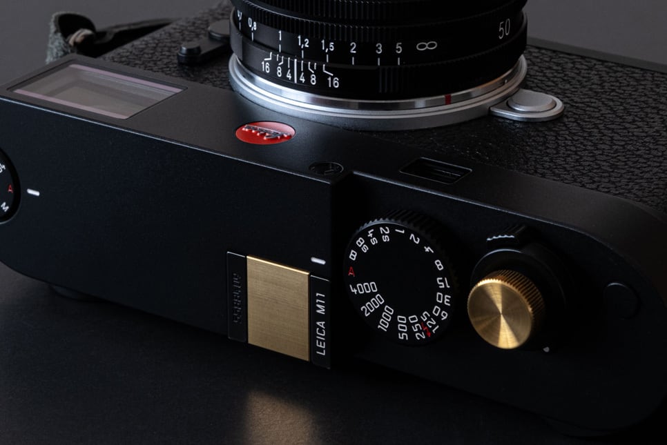 サムレスト M ブラックペイント -Irregular Edition-【 for Leica M10