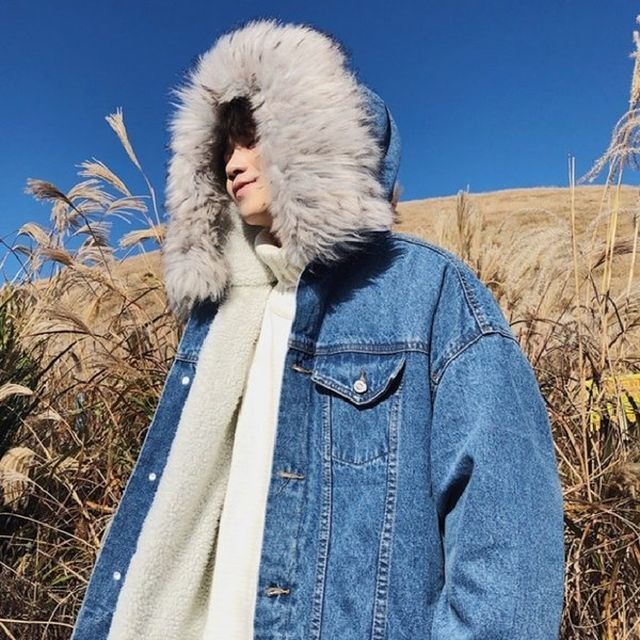 Gジャン レディース デニムジャケット ジージャン ファー付き デニム 