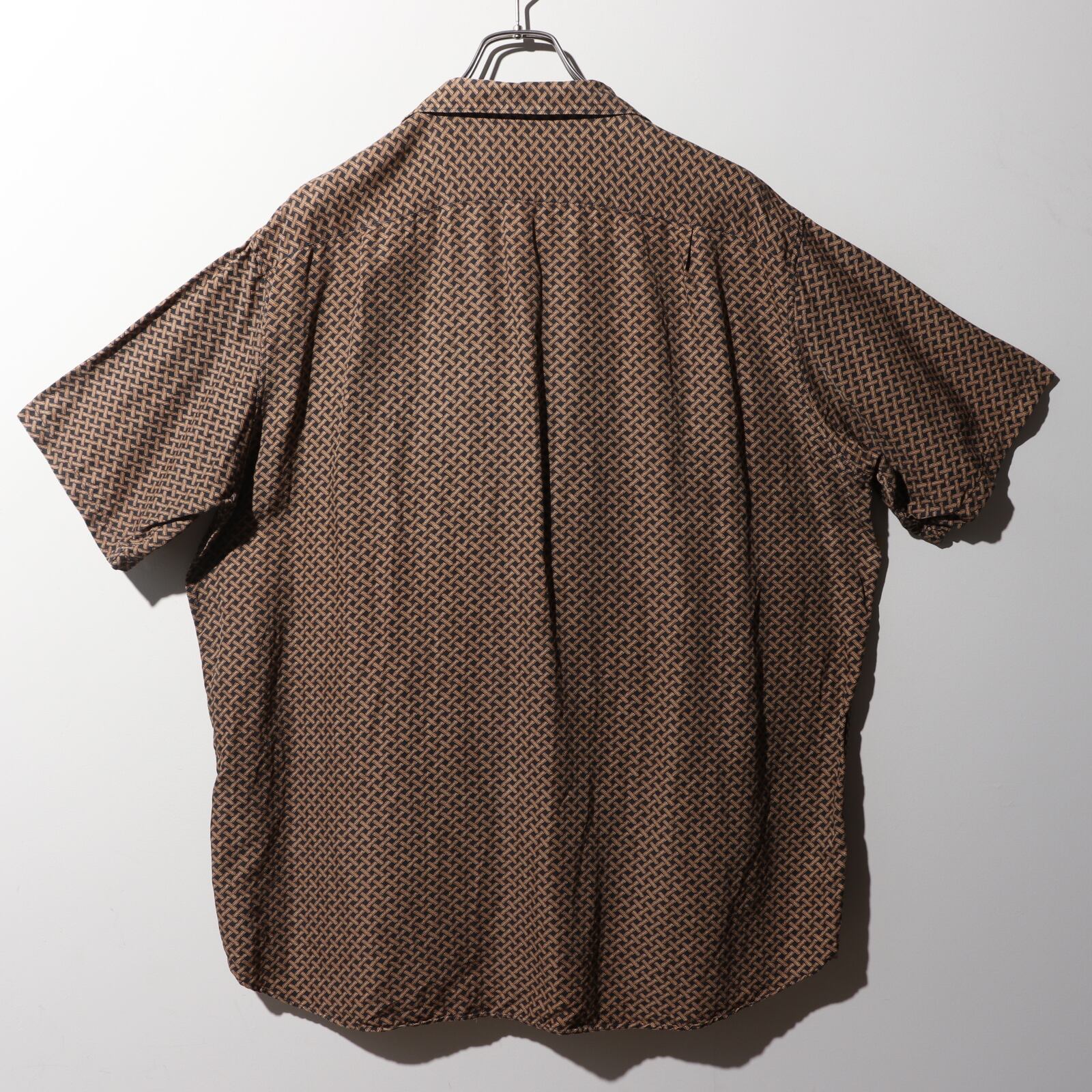 極美品 XL Bonnard 黒 総柄 ポロラルフローレン 半袖シャツ ブラック 