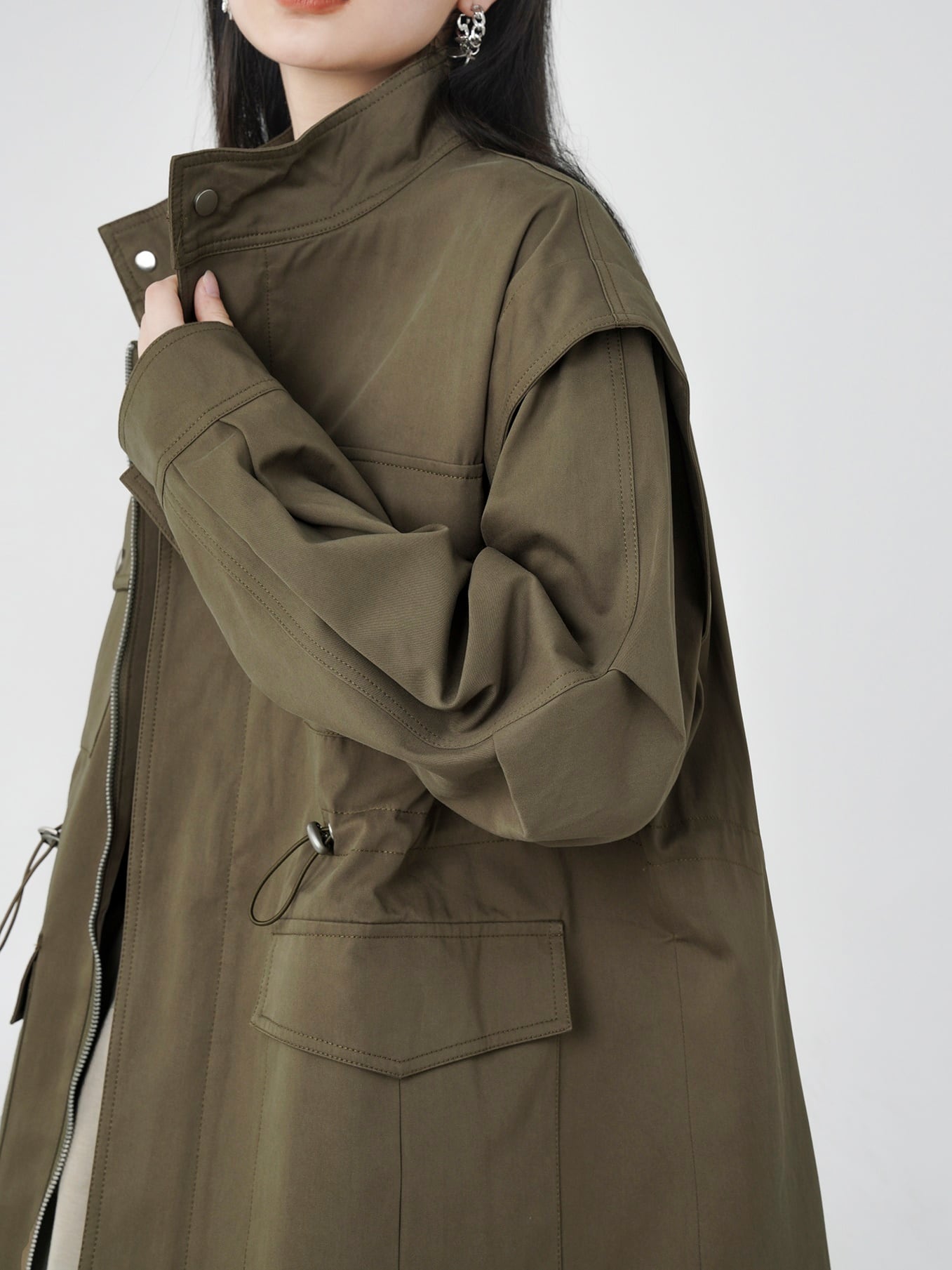 Military smock coat（ミリタリースモックコート）c-018