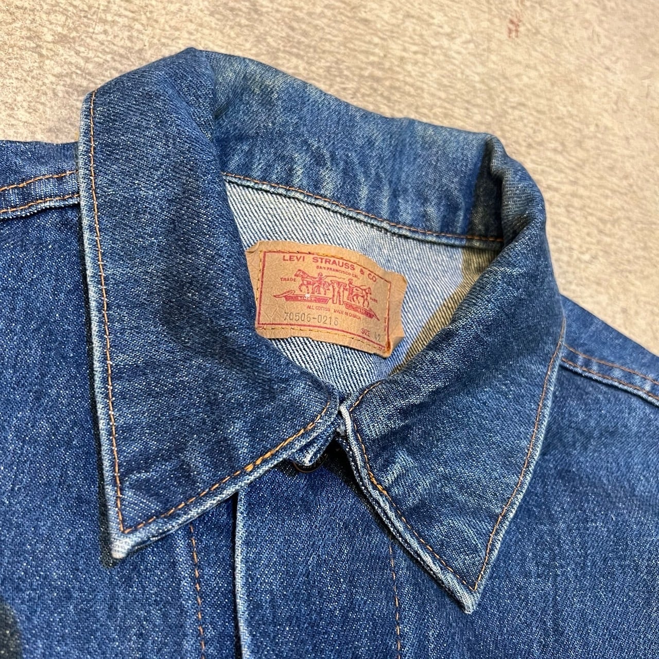 Levi's 70506-0216 Denim Jacket | BLUE VALENTINE