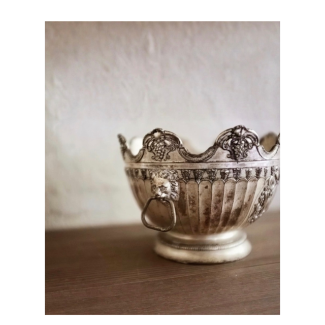 フランス 千の葡萄と百人のバッカスのためのボウル アンティーク