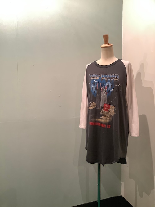 80年代 THE WHO ラグランバンドTシャツ USA製