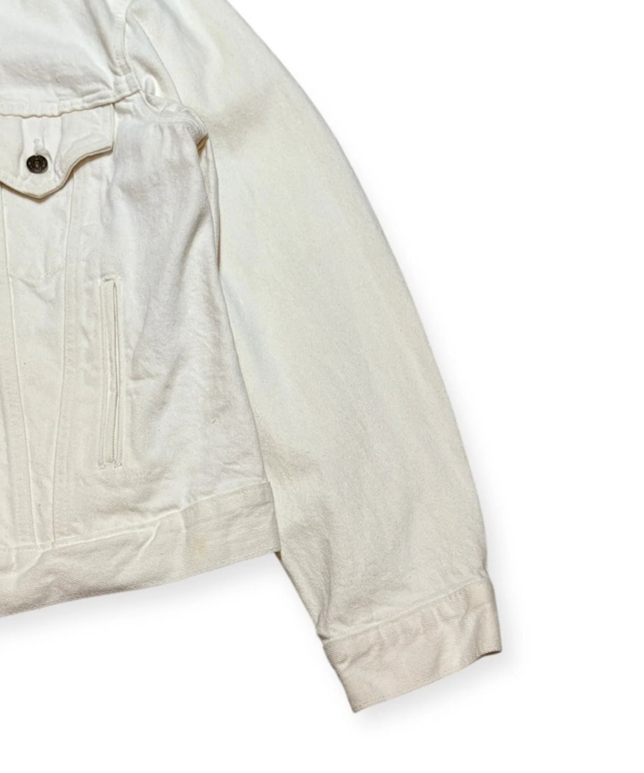 1990s Levi’s 70506 デニムジャケット ホワイト 44R