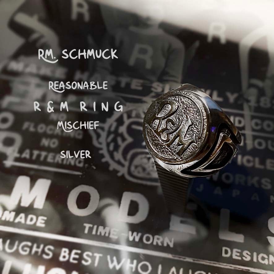 R & M  R I N G  [ SILVER ] | ポンコツ製作所