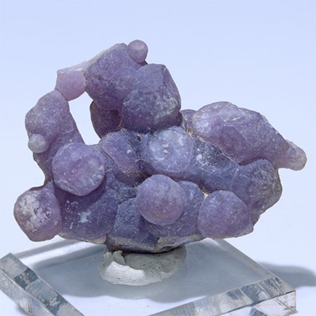 〔D364-74〕インドネシア産 グレープアゲート 標本 鉱物 原石 Grape agate 【メール便不可】