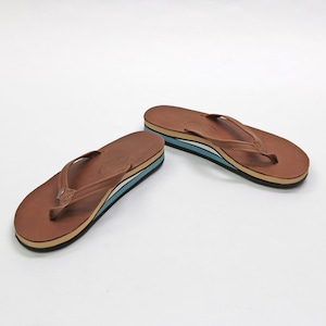 Rainbow Sandals Women’s 302ALTSN / CLASSIC TAN x BLUE (Size M)