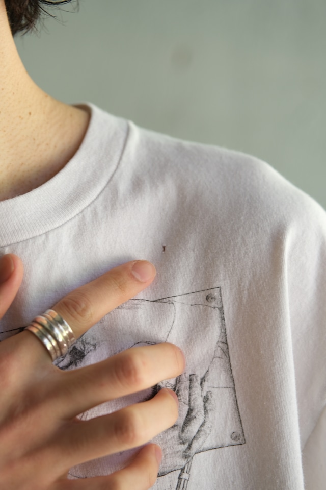 Utah/ 90's "M. C. Escher" art print tee shirt