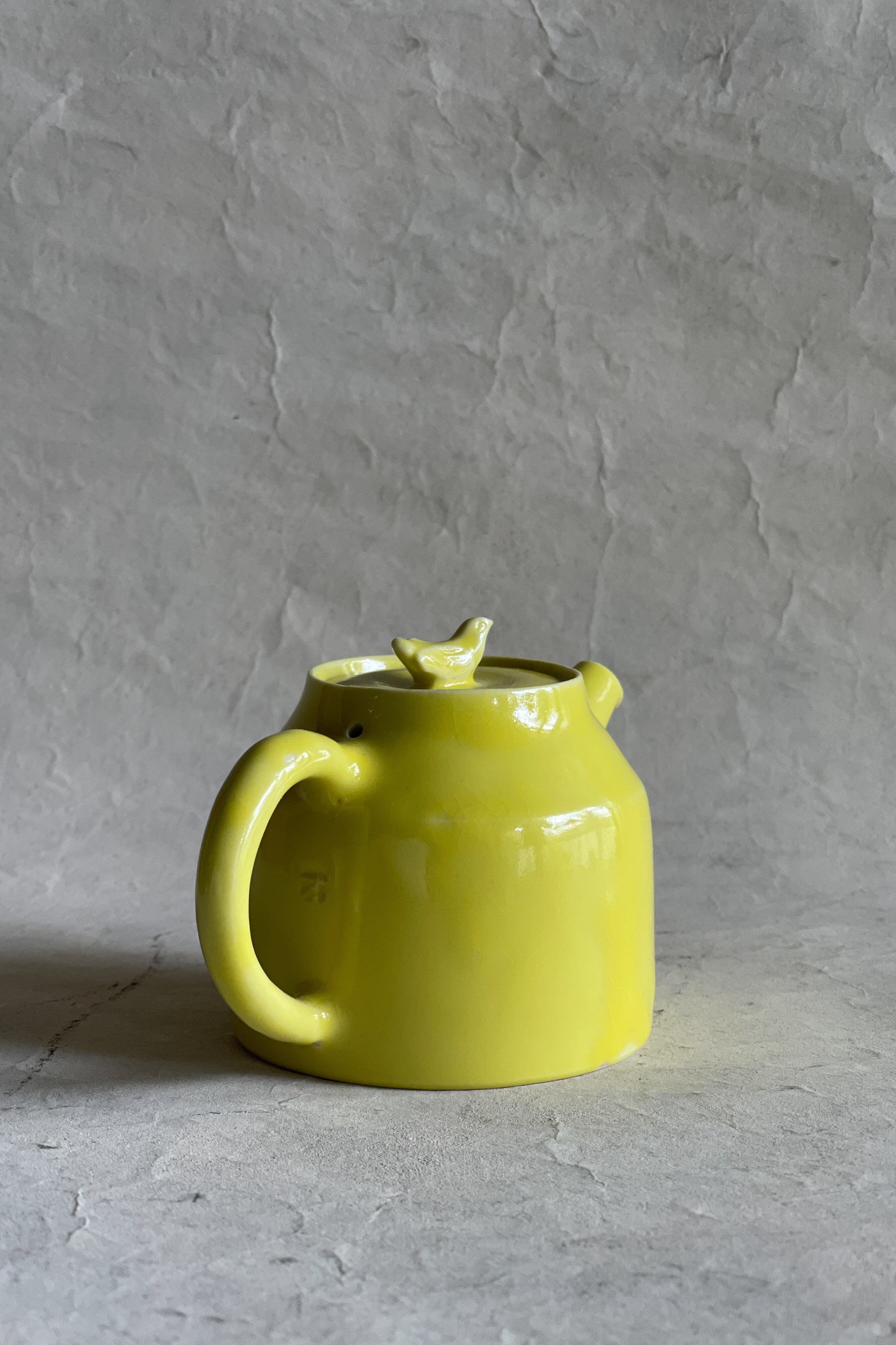 烏蓋茶壺 黄釉 大江憲一 作 ON2509_20e | web-shop MITATE