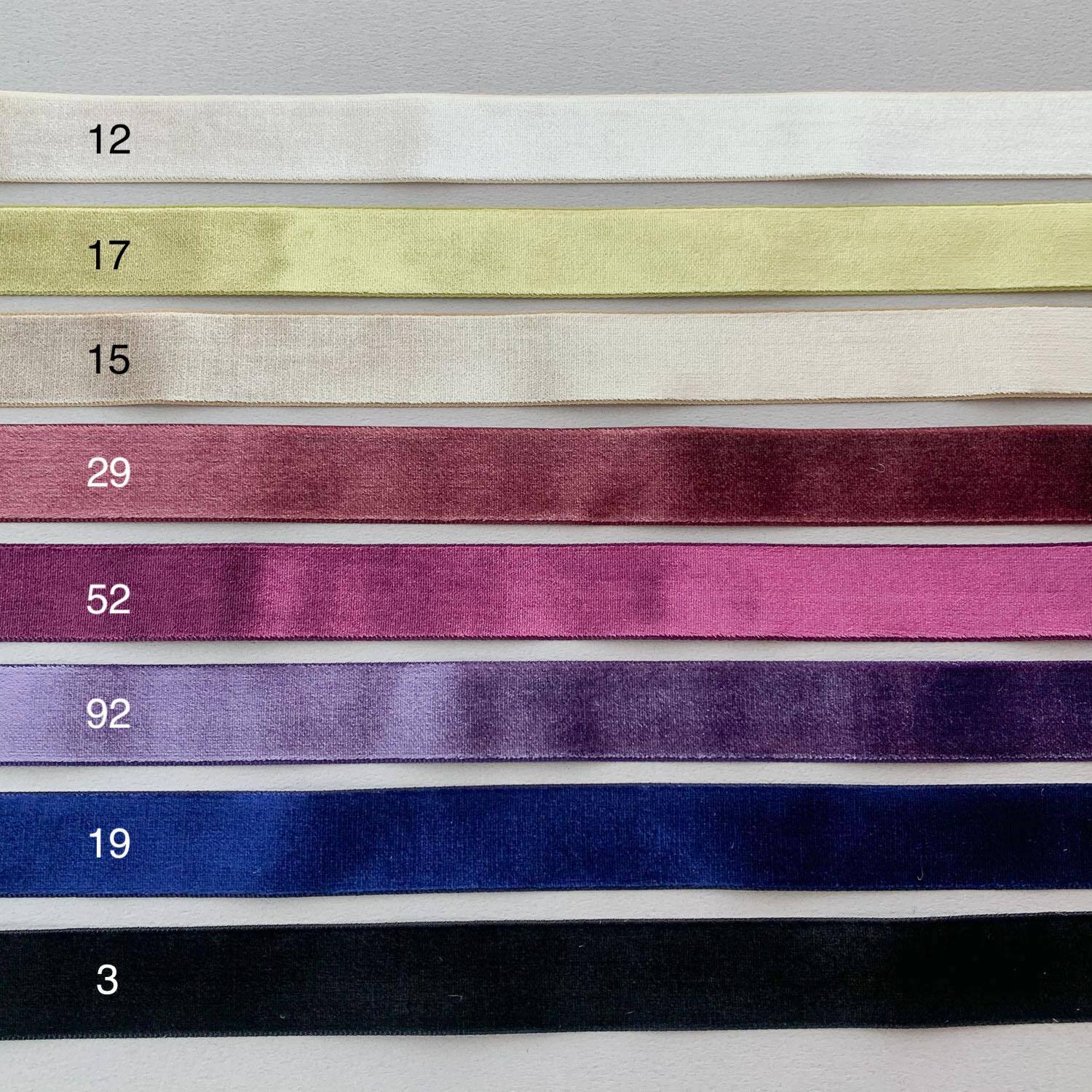 再入荷〉MOKUBA ツヤベルベットリボン（19mm/50cm〜） | Dua