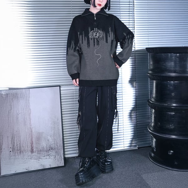 サイドレースアップポケットワイドジョガーパンツ(ruf_02494)