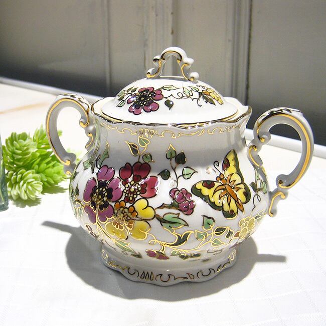 ジョルナイ バタフライ ティーシュガーポット | BROCANTE MOMO