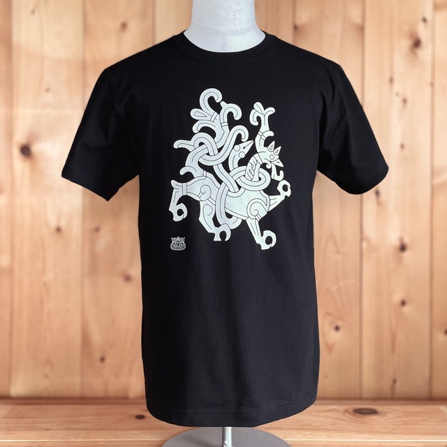 ヴァイキング Tシャツ［黒］Viking T-Shirts［Black］Women's M・L、Men's M・L・XL／北欧