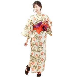 旅館浴衣 リネン対応 浴衣 レディース S/M/L/LLサイズ なごみ 3718 単品