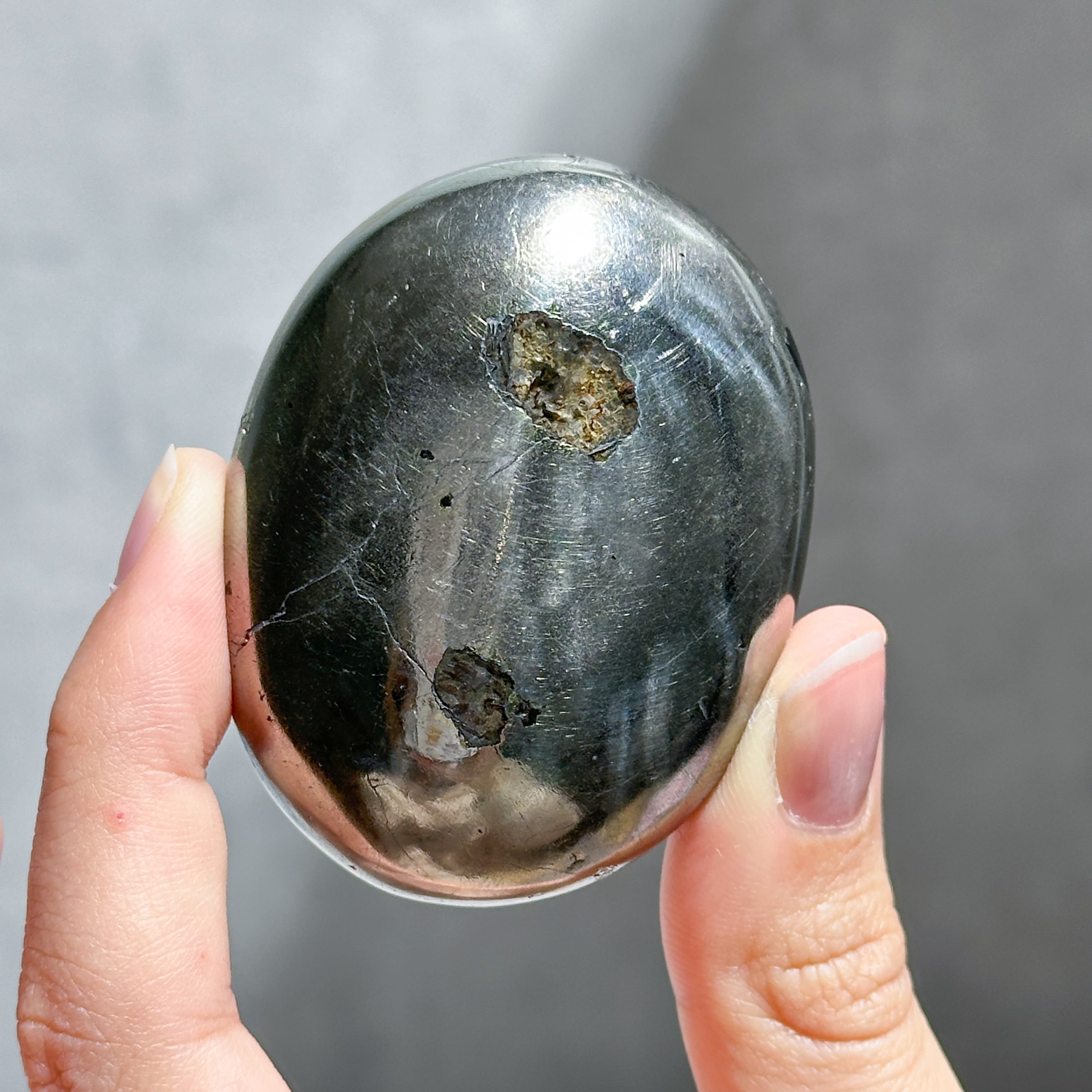 パイライト with クォーツ パーム03 ◇Pyrite with Quartz◇天然石