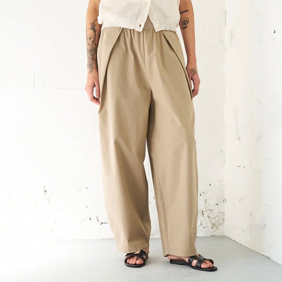 YENN 】 WAIST RIB CURVE PT | valance 福井｜レディース セレクト