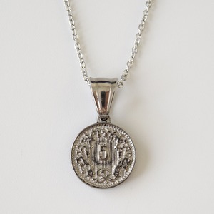 スイス5ラッペンコインネックレスシルバー