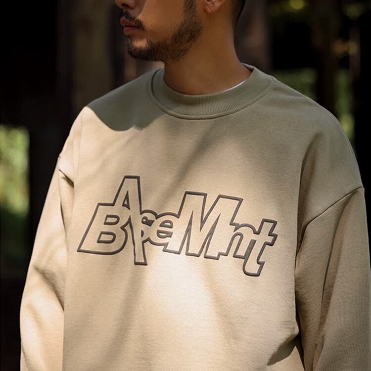 ★LETTER PRINT PULLOVER TOP　　　A0735