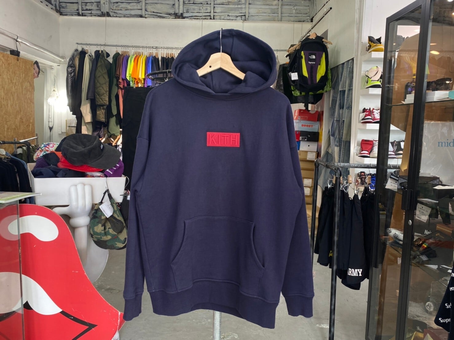 Sサイズ KITH CLASSIC LOGO WILLIAMS HOODIE