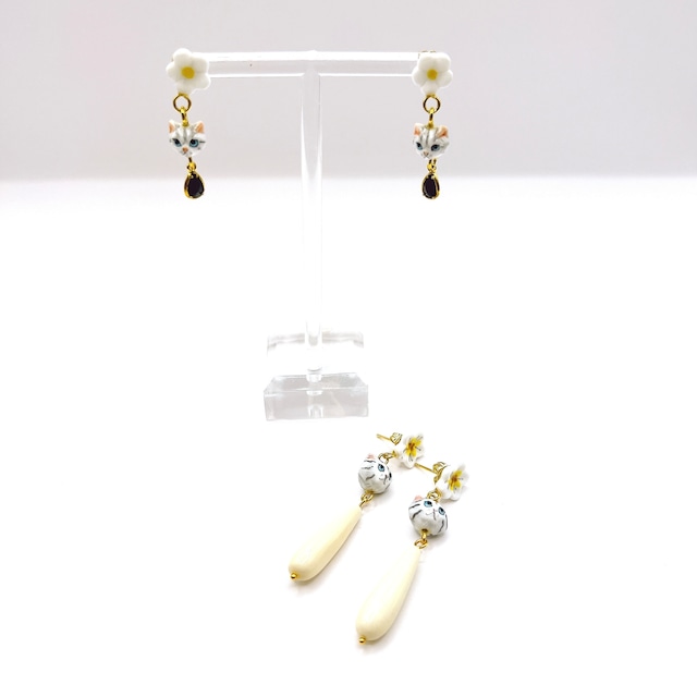 nach ネコ ピアス