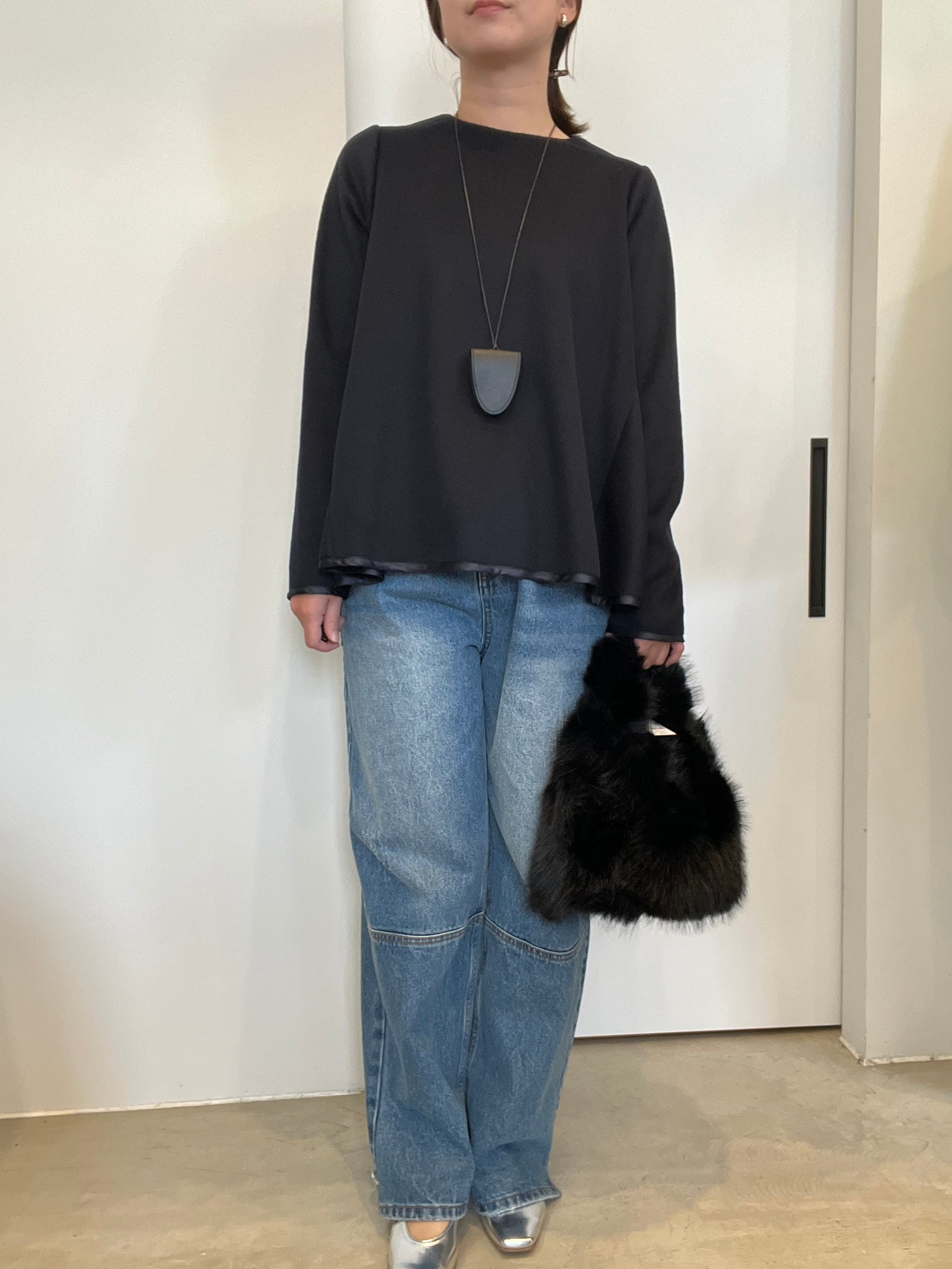 【PASSIONE】フェルトフリースフレアプルオーバー 546958