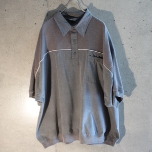 Short Sleeve Design Rib Polo Shirt