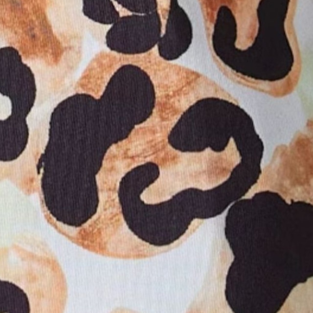 フリンジ ロングスリーブ ギャザーネック ダンスブラウス ds1126