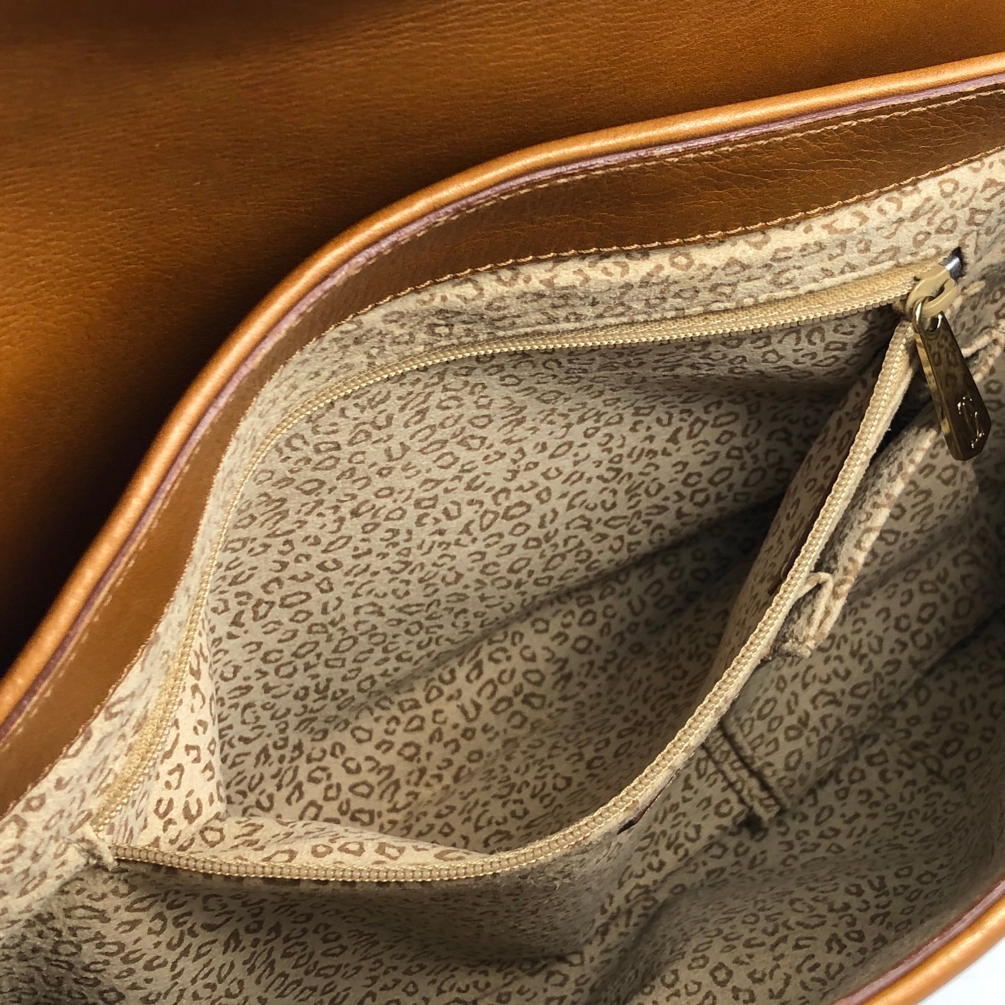Cartier カルティエ ショルダーバッグ キャメル パンテール レザー