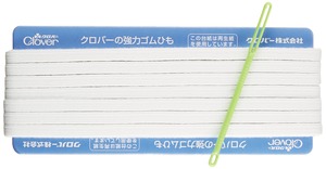 【特価処分】Clover 強力替えゴム 6コール 白 26-059