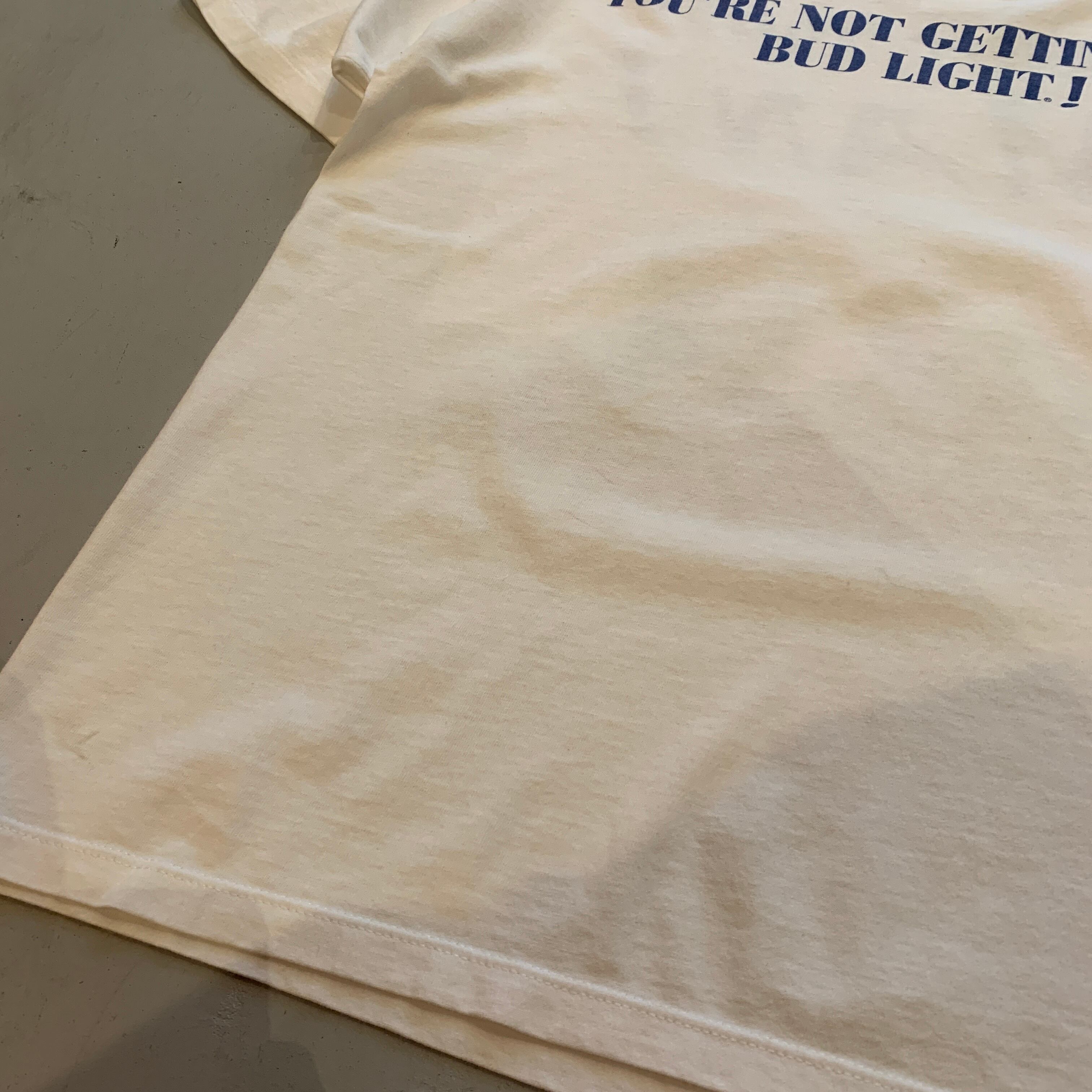 90s BUD LIGHT T-shirt【高円寺店】 | What