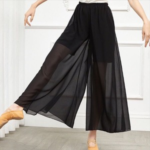 【送料無料】ガウチョパンツ 2色 ワイド 無地 フレア 透け感 シースルー カジュアル系 体系カバー 2パターン 夏 プチプライス レディースファッション 可愛い お出かけ 女子会 デイリーユース お茶会 お呼ばれ Aライン フレア