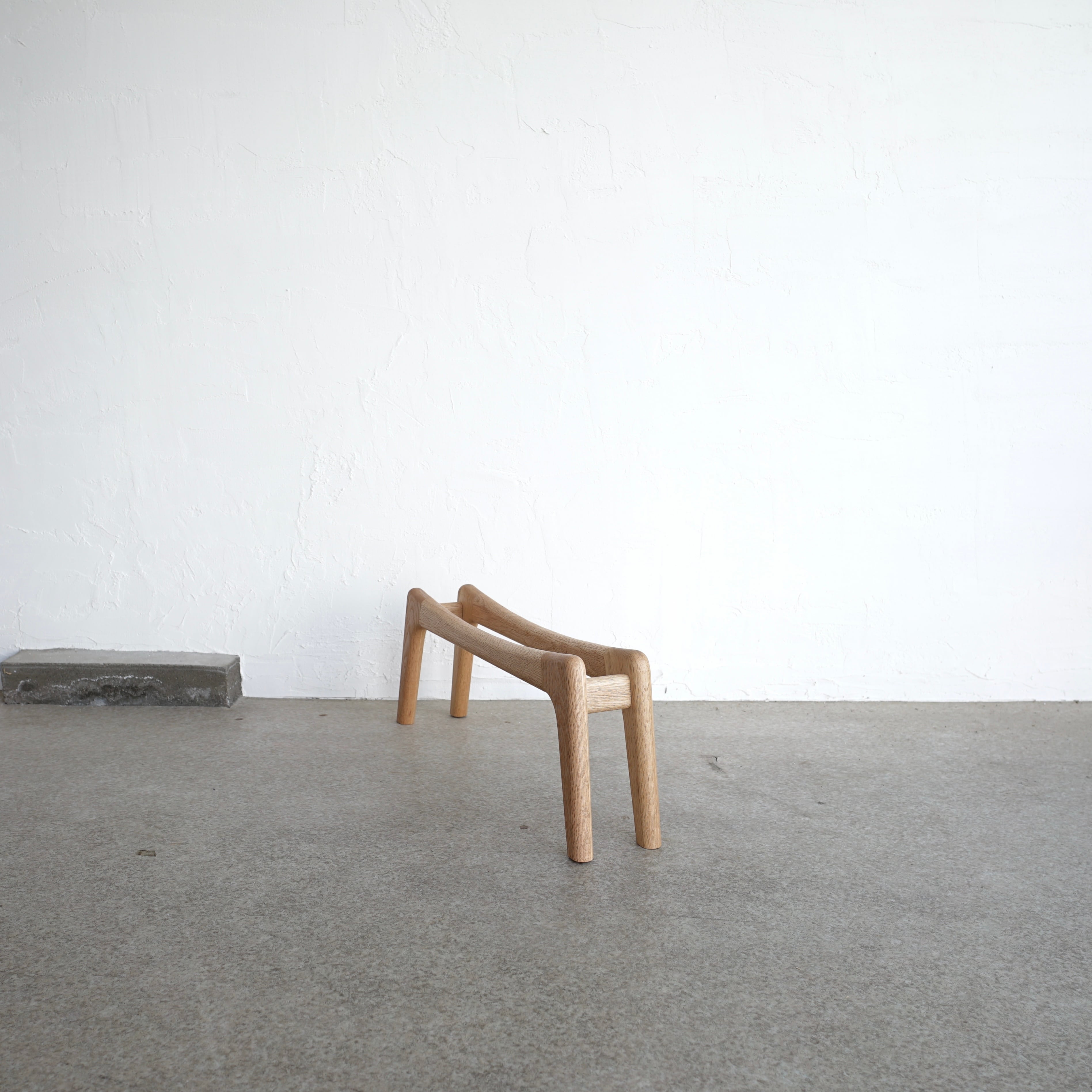 スリッパラック オーク無垢 SLIPPER RACK 木製 収納 玄関 スリッパ立て